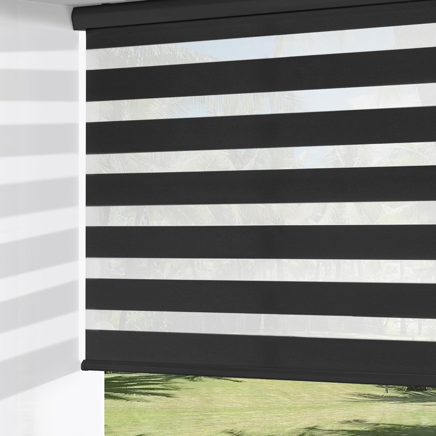 Cordless Zebra Blinds for Windows by ChrisDowa - Stylish Privacy