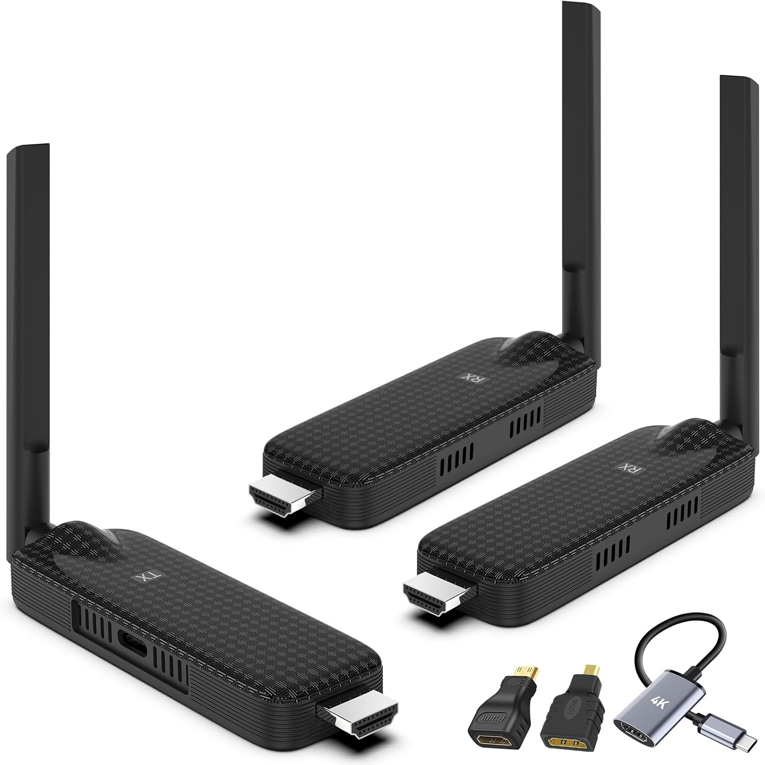 Wireless HDMI Extender Kit for Multiple Screens 165FT Range