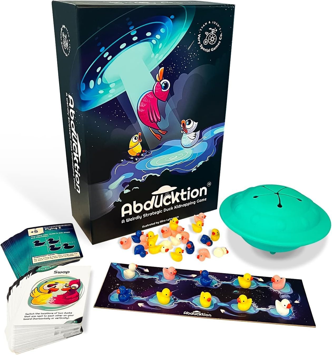 Abducktion - A Strategic Duck Kidnapping Game for All Ages