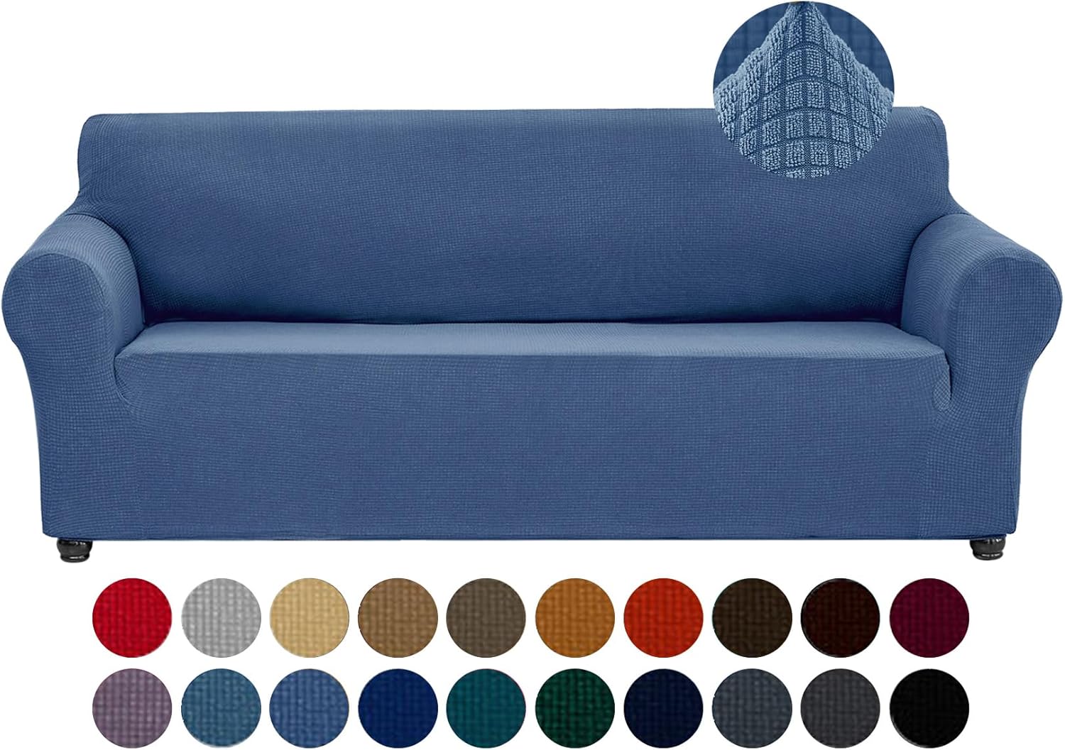Joccun Stretch Couch Cover Slipcovers for 3 Cushion Sofa