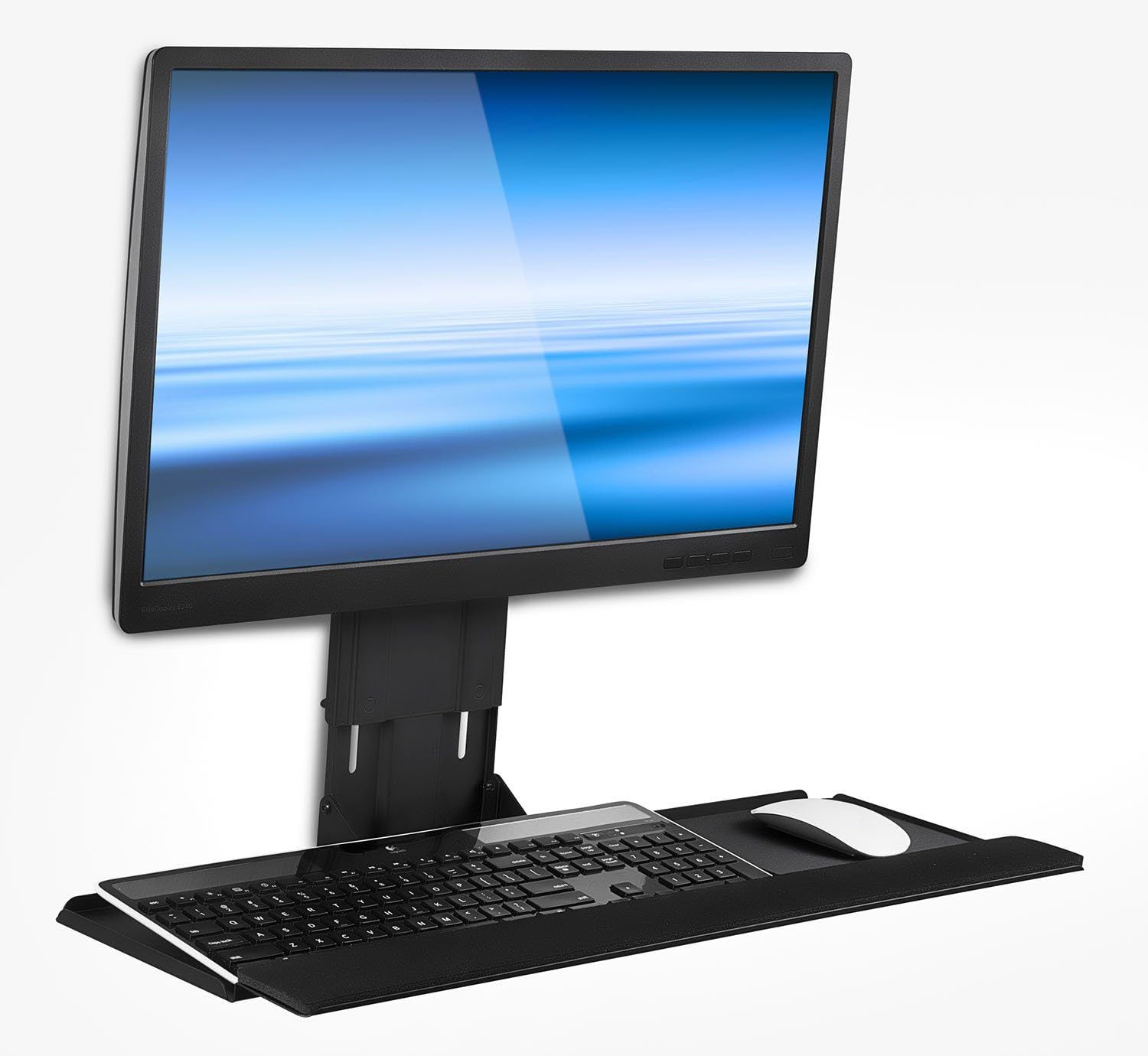 Height Adjustable Standing Keyboard Tray - Space-Saving Solution!
