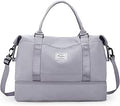Travel Duffel Bag with Shoe Compartment and Wet Pocket - Carry-On
