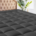 California King Mattress Pad - Cooling Quilted Topper with Deep Pocket