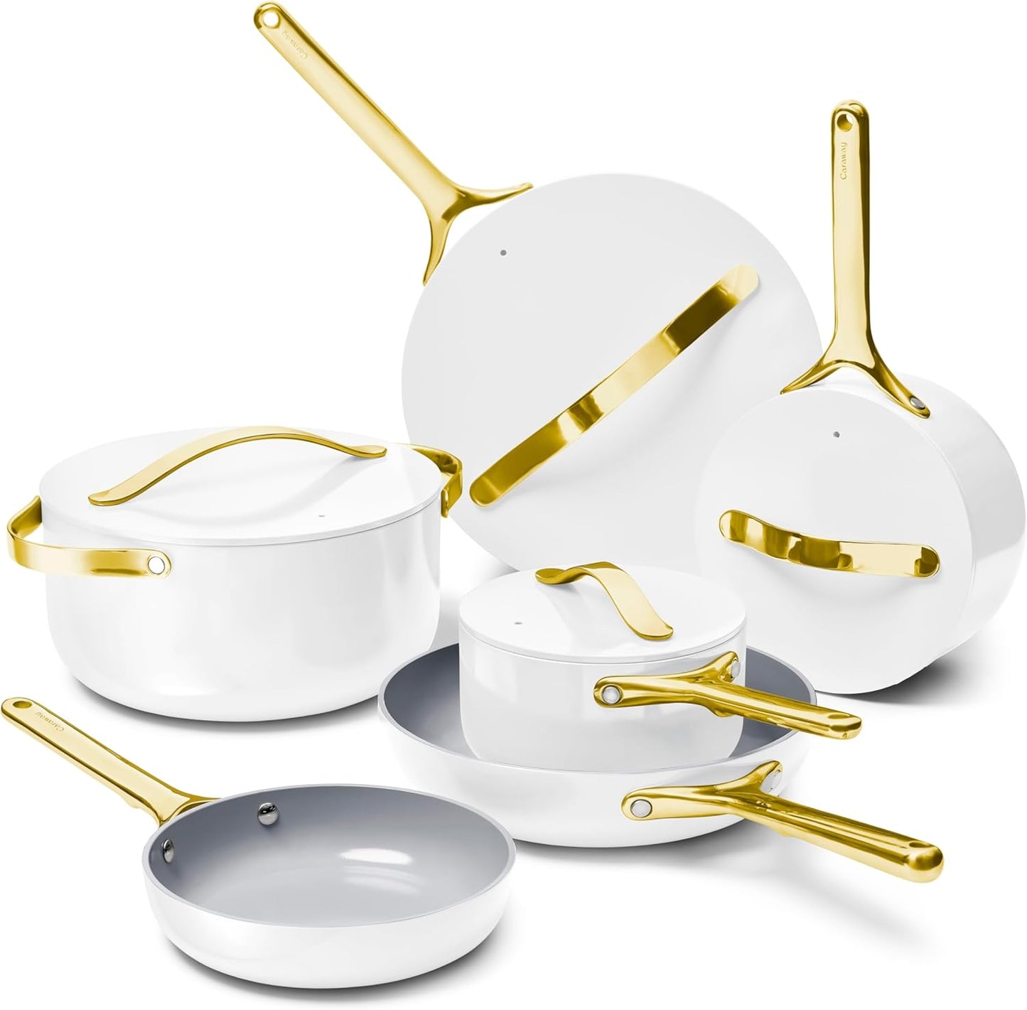 Caraway Deluxe Nonstick Ceramic Cookware Set for Stylish Cooking