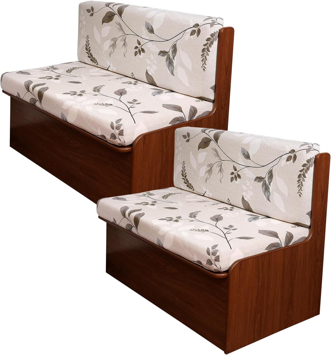 KRFOONN RV Dinette Cushion Covers for Travel Trailer Couch