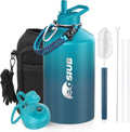 OSIUB Insulated Water Bottle 128 oz for All Adventures