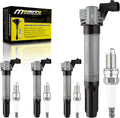 Ignition Coils Pack UF649 with Iridium Spark Plugs - 4-Pack