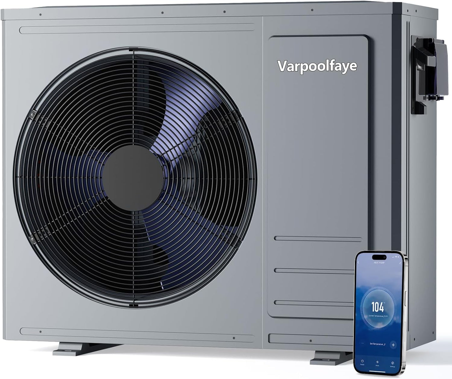 35100 BTU Electric Pool Heater for Inground and Above Ground Pools