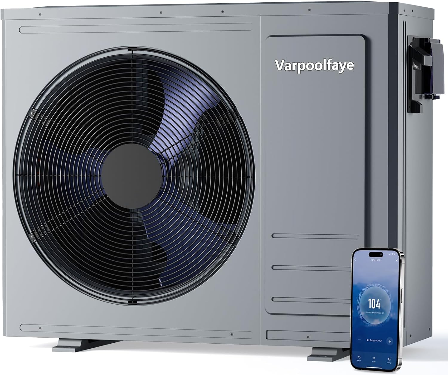 35100 BTU Electric Pool Heater for Inground and Above Ground Pools
