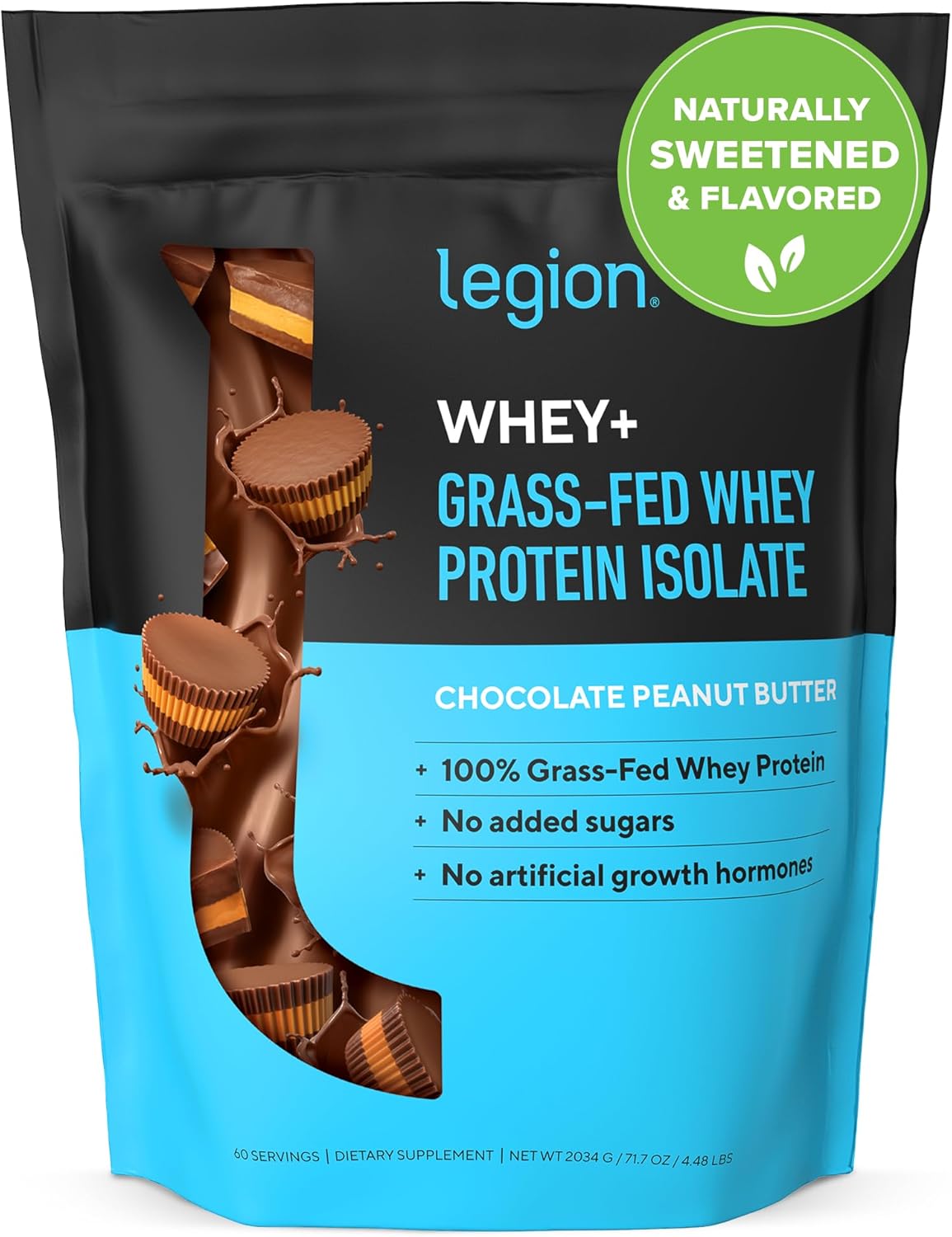 LEGION Whey+ Protein Isolate Powder for Healthy Living