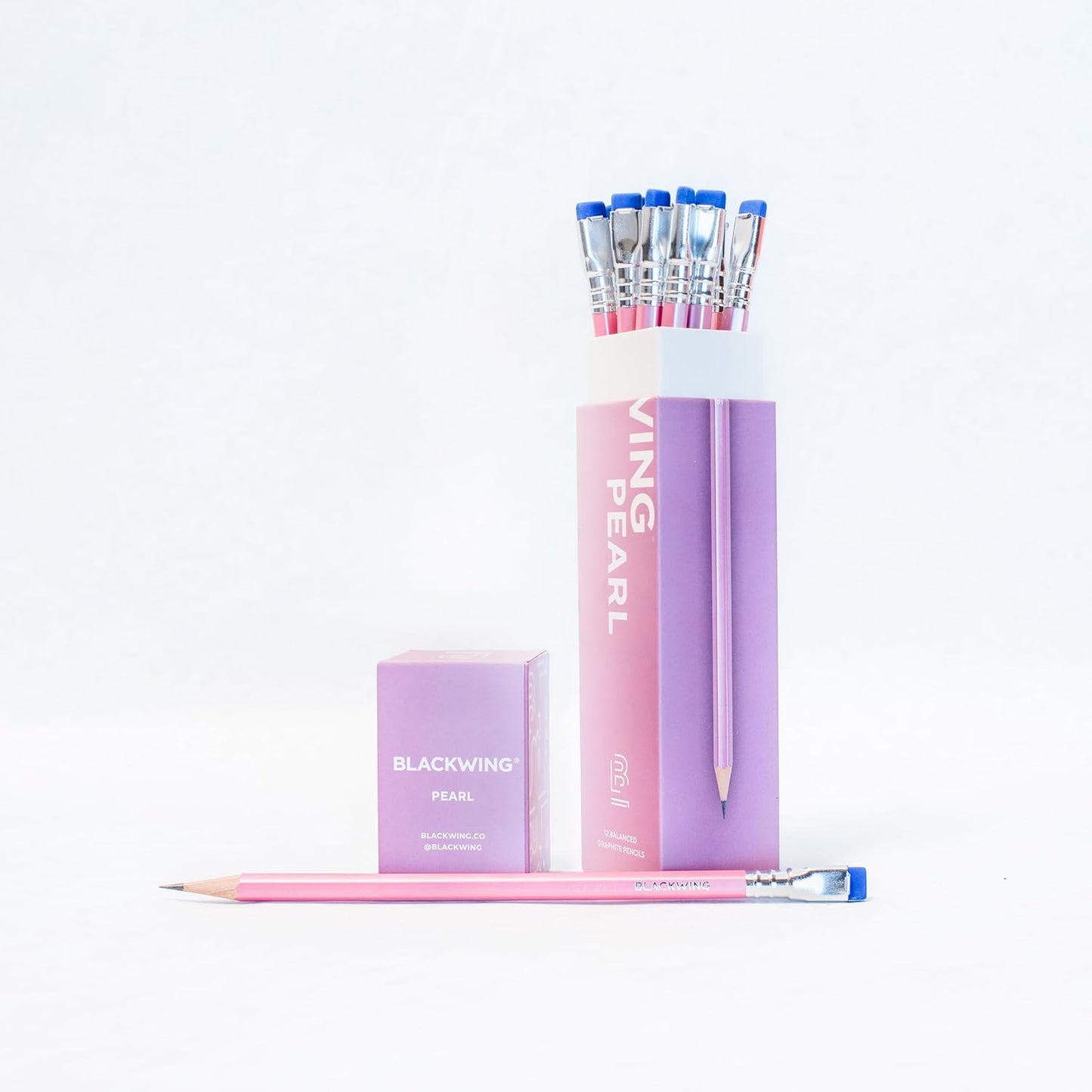 Blackwing Pearl Pencils - Premium 2B Balanced Lead for Creatives