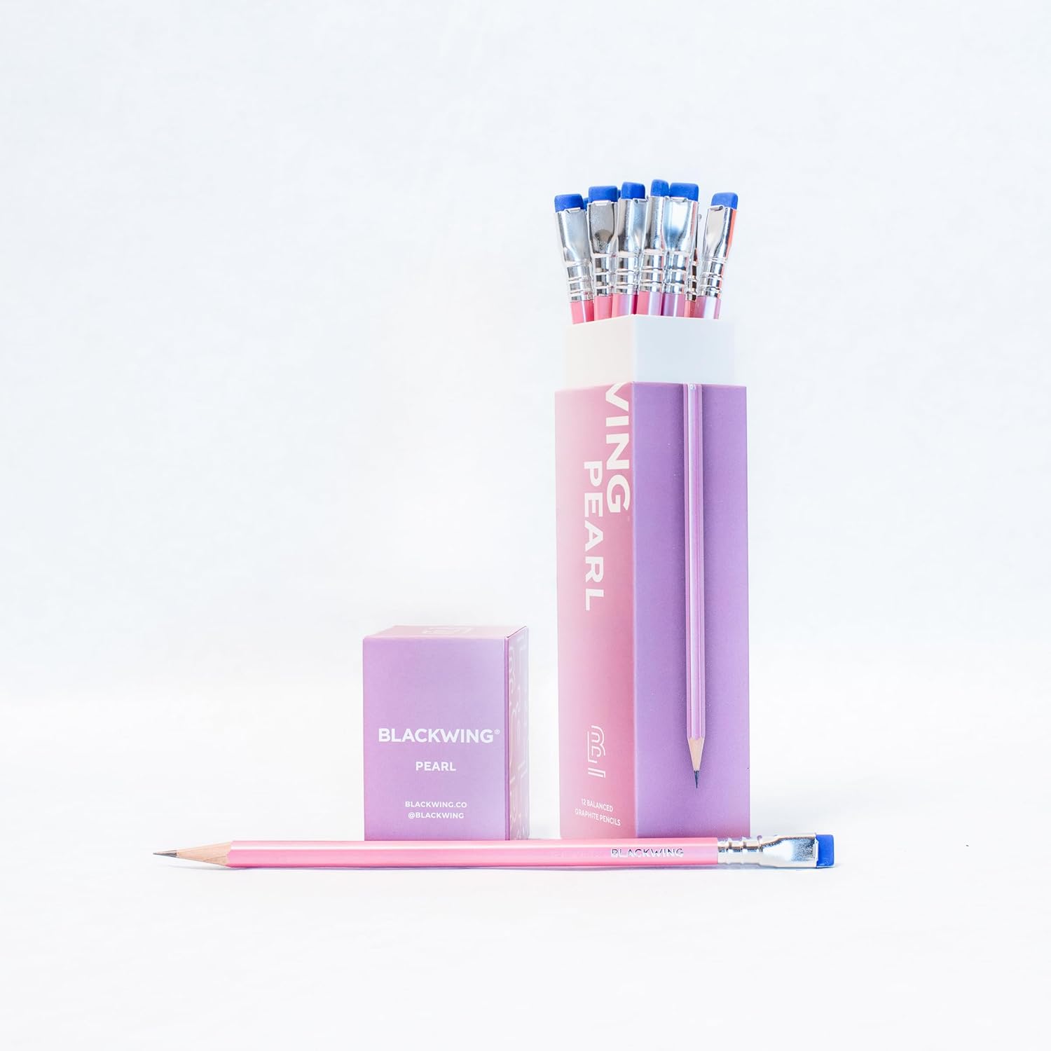 Blackwing Pearl Pencils - Premium 2B Balanced Lead for Creatives