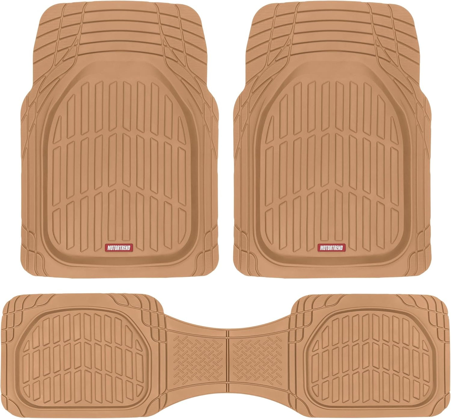 Motor Trend FlexTough Floor Mats for All-Weather Protection