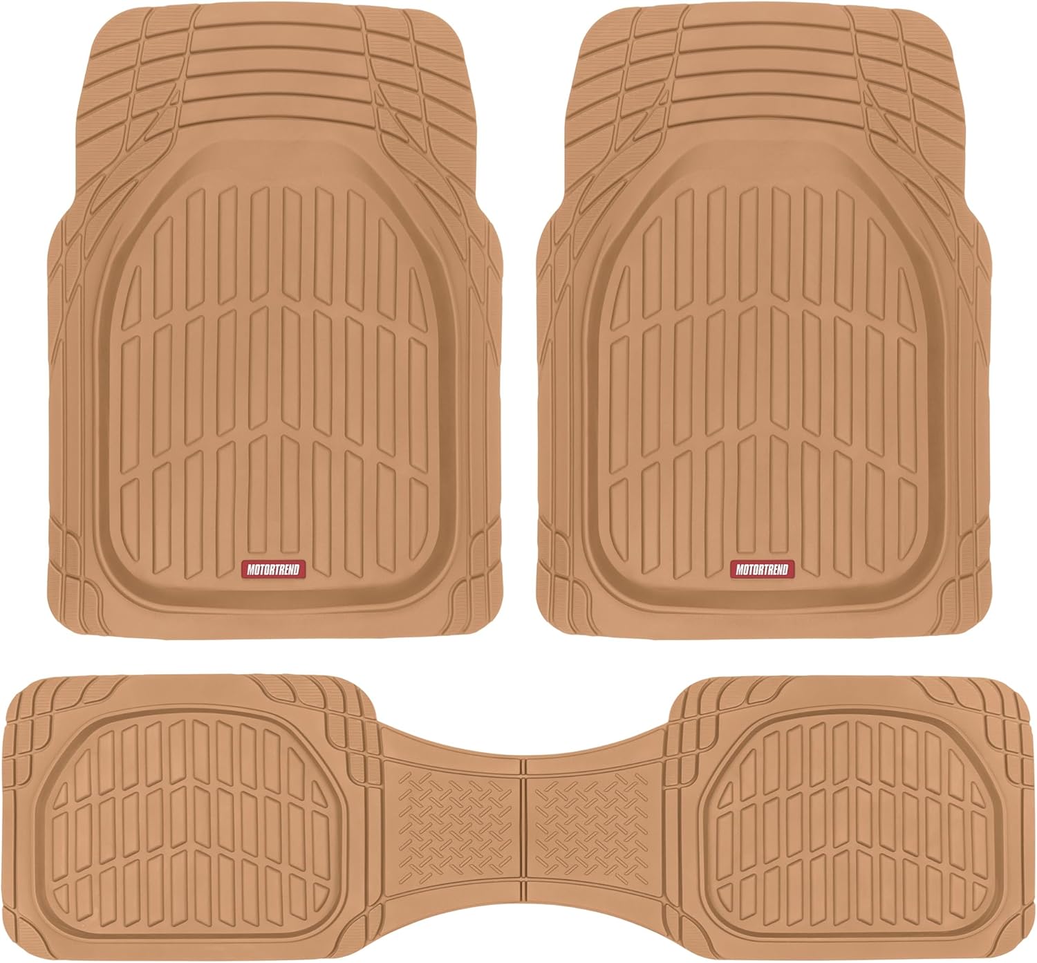 Motor Trend FlexTough Floor Mats for All-Weather Protection