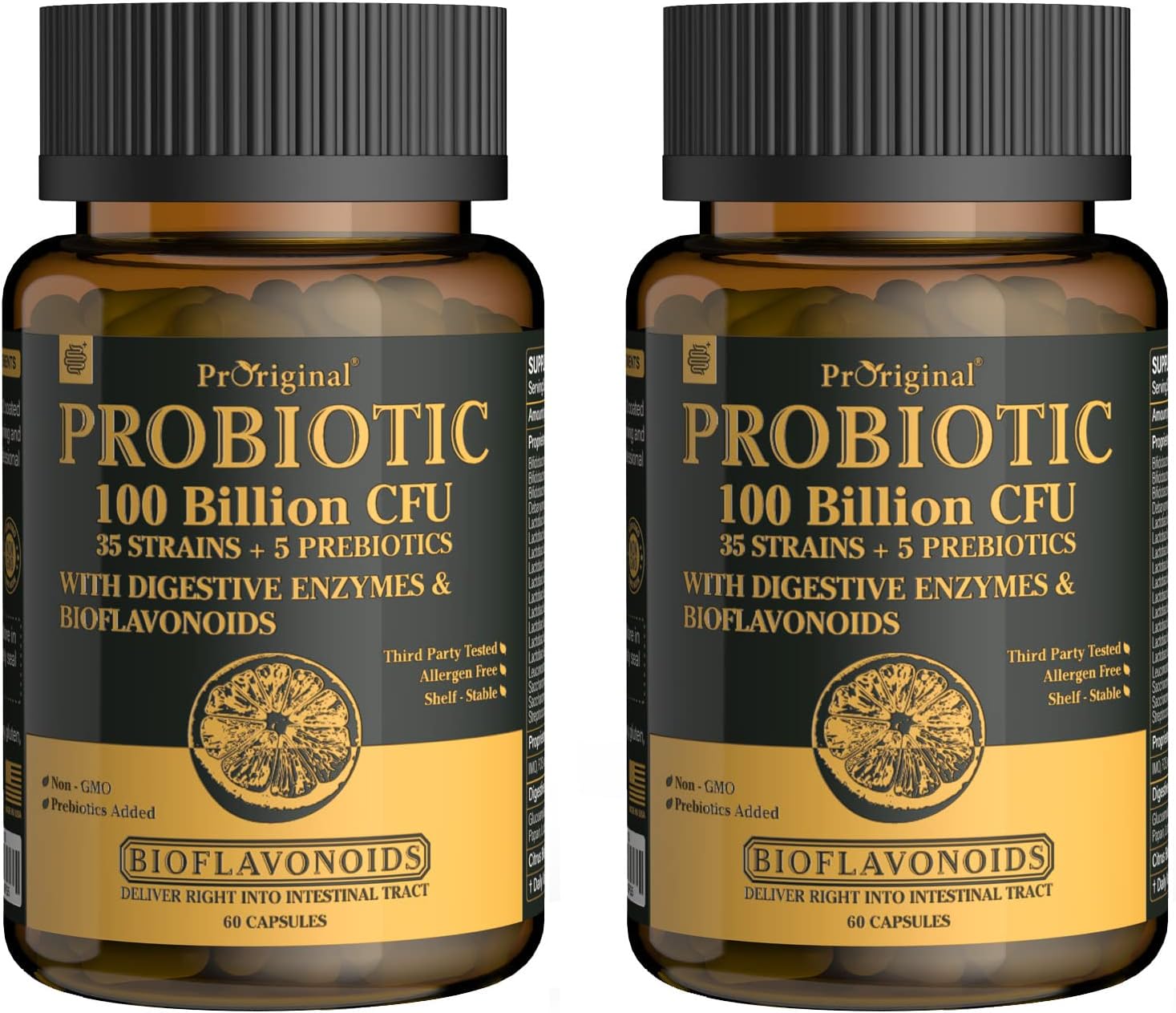 Probiotics with Prebiotics for Gut Health - 100 Billion CFU