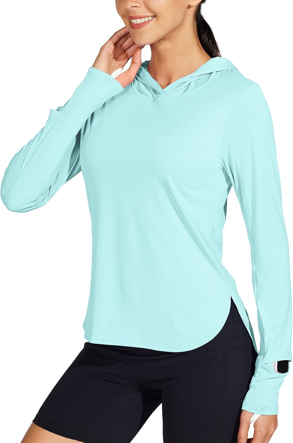 Willit Women's Sun Shirts UPF 50+ Hoodie