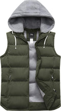 ZSHOW Women's Hooded Puffer Vest for Winter Warmth and Style