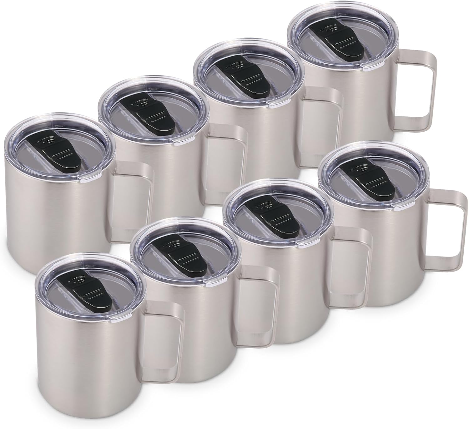 Volhoply 14oz Insulated Stainless Steel Coffee Mug for Travel
