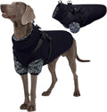 Lelepet Dog Coat 3-in-1 Waterproof Winter Jacket - Removable Fleece