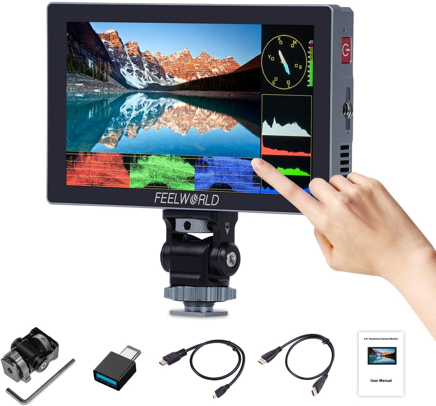 FEELWORLD P6X 5.5-Inch Touchscreen Camera Monitor Review