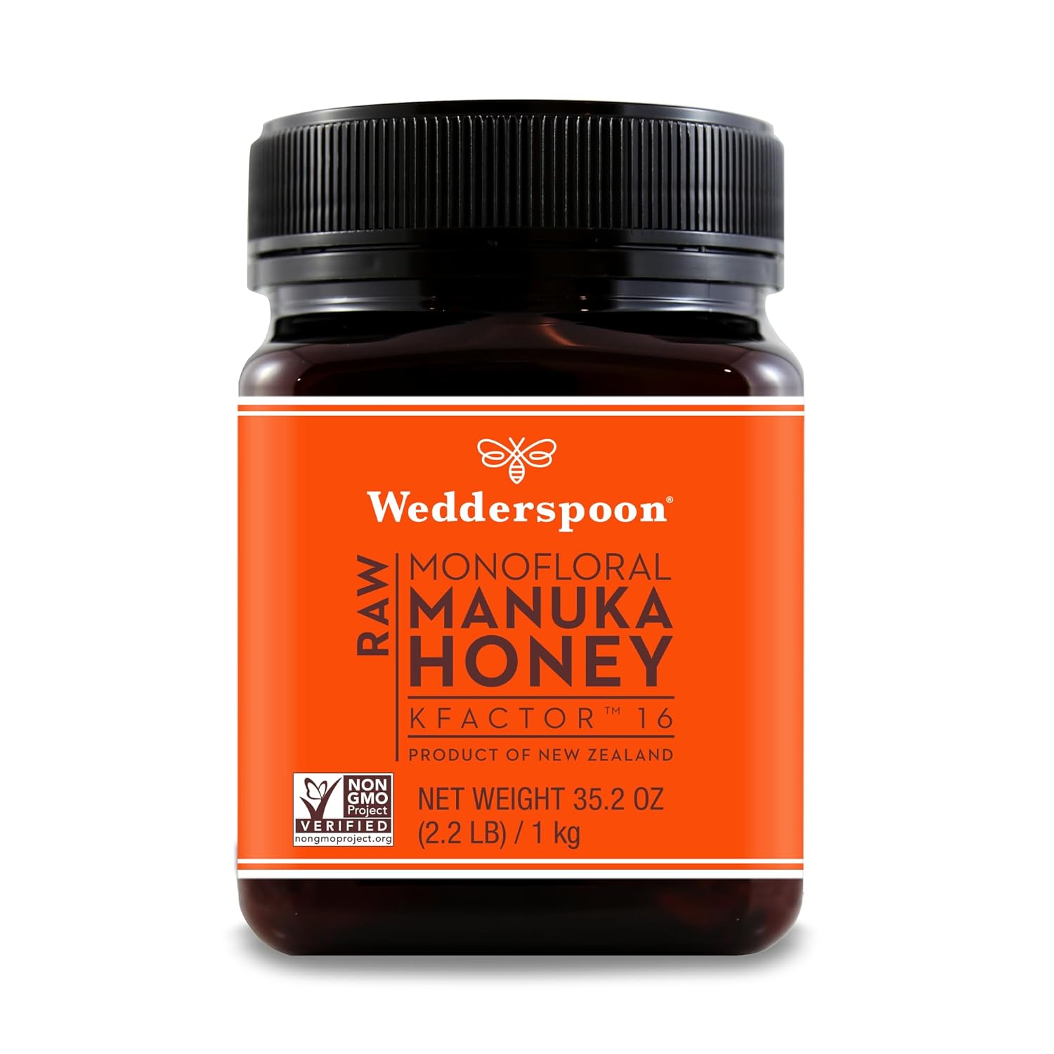 Wedderspoon Raw Premium Manuka Honey KFactor 16 for Health