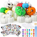 Hollowfly 80-Set DIY Pumpkin Painting Kit - Classroom Fall Crafts