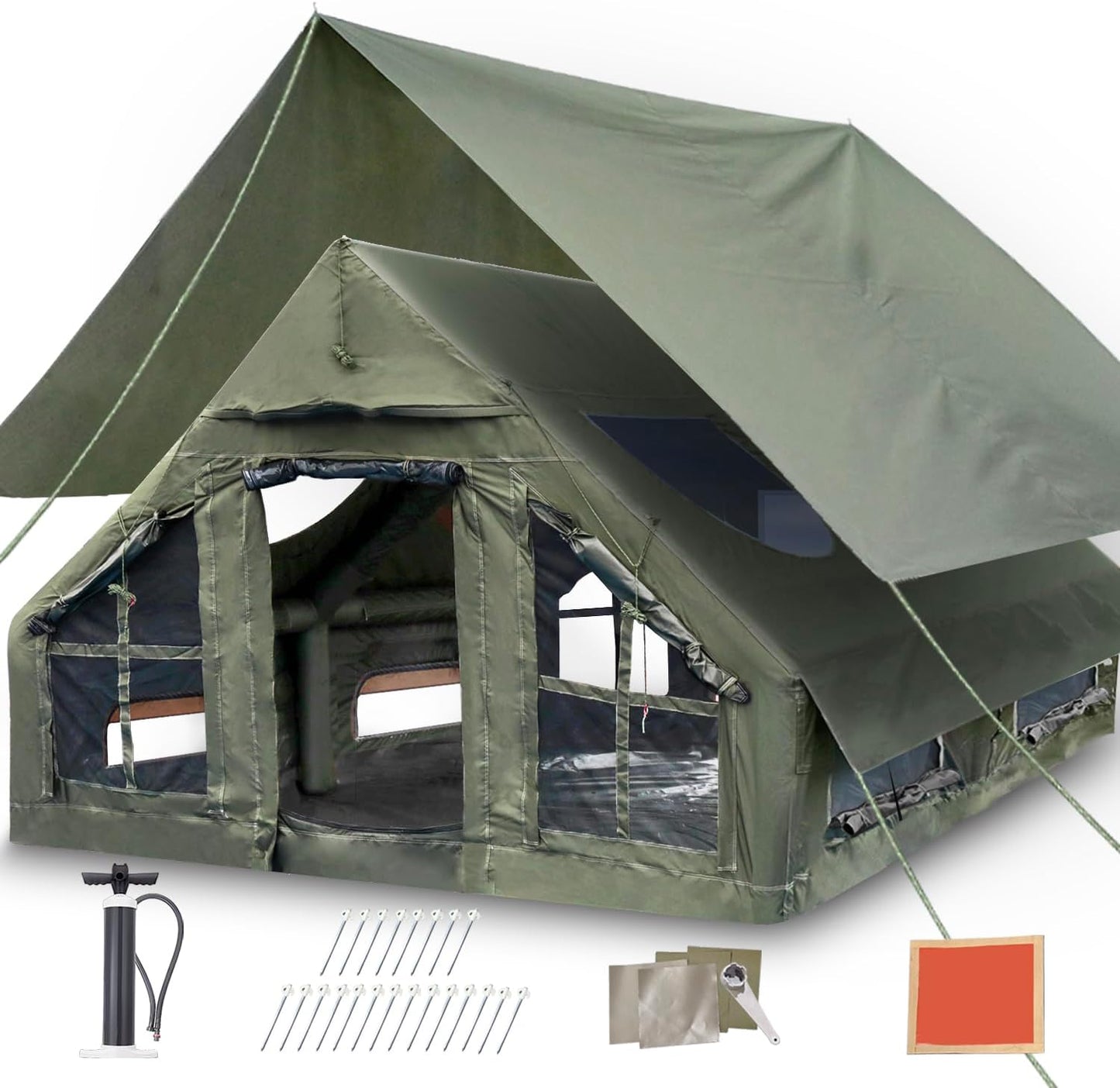 UTOBSPORT Luxury 4 Season Inflatable Tent - Glamp in Style!