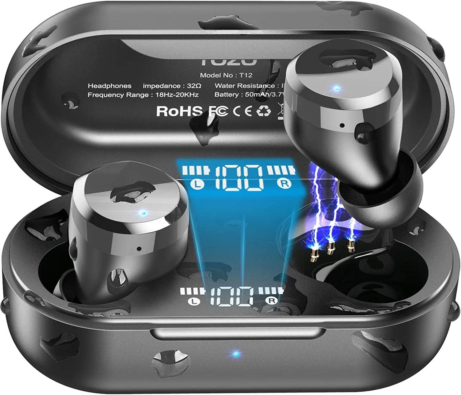Tozo T12 Wireless Earbuds: Premium Sound Quality