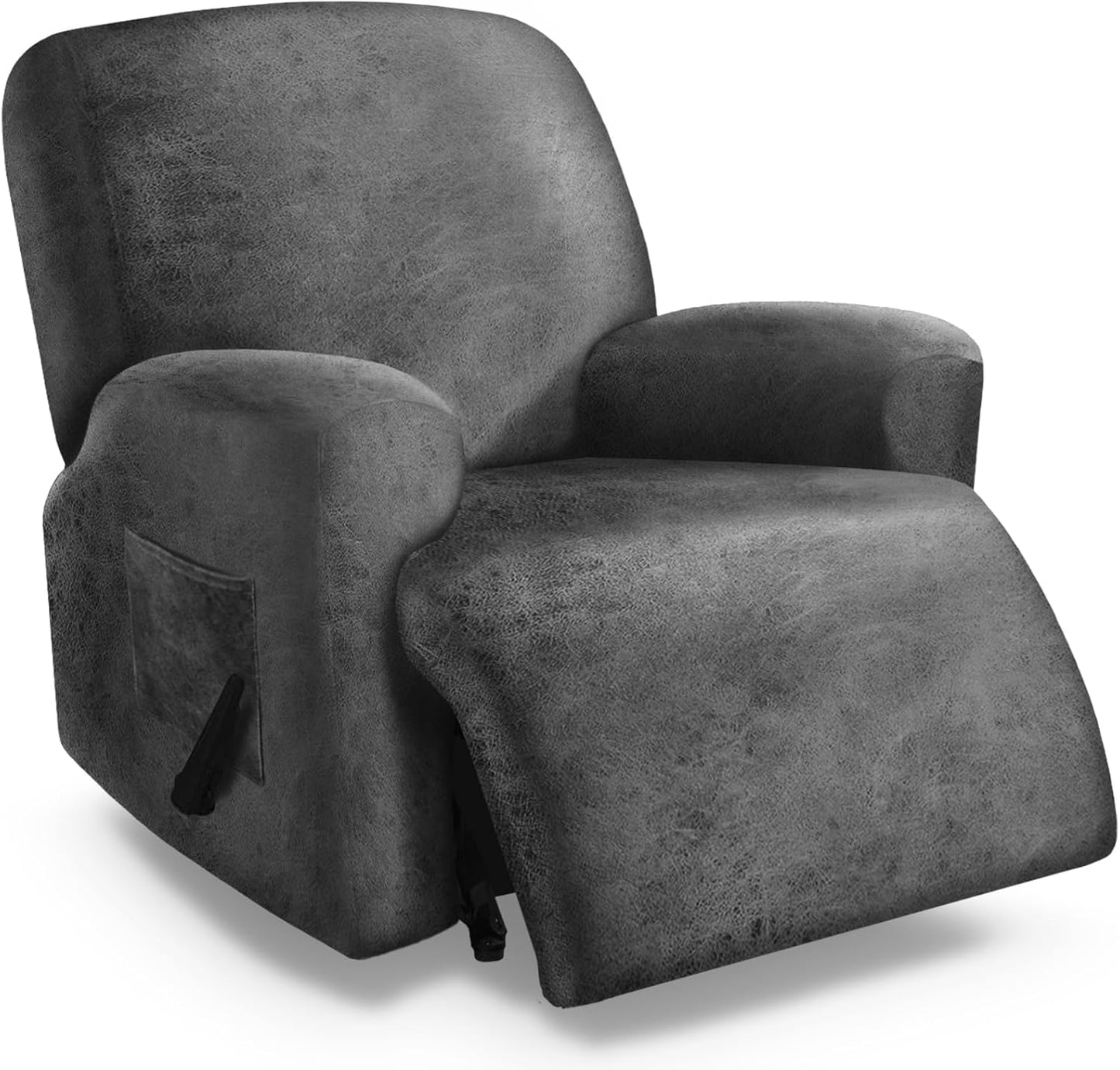 Molasofa Leather Like Oversized Recliner Chair Covers for Comfort