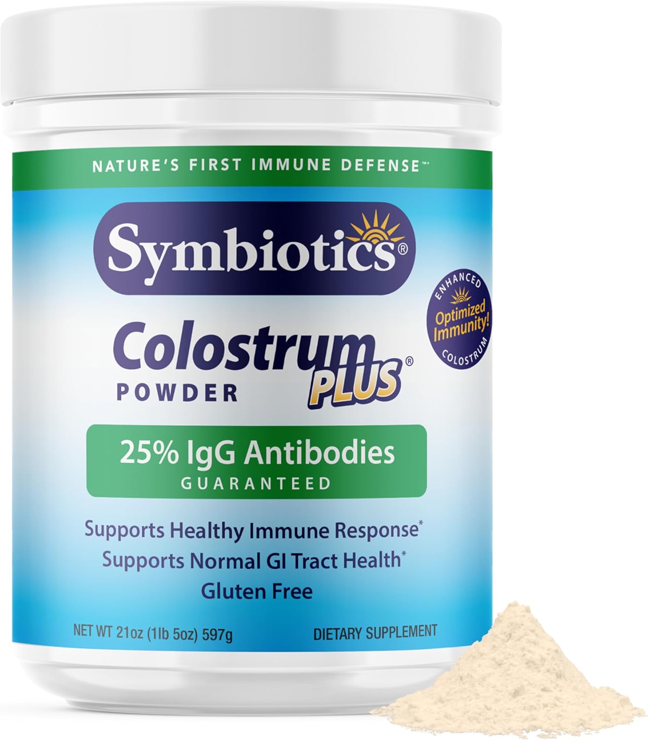 Symbiotics Colostrum Plus Powder for Immunity and Performance