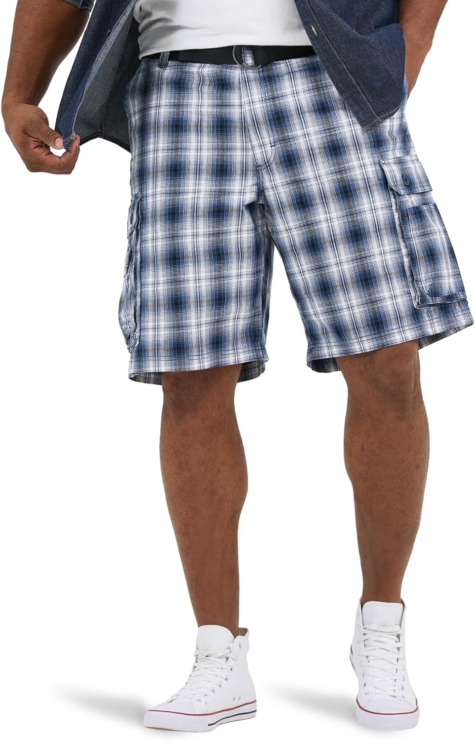Lee Men's Big & Tall New Belted Wyoming Cargo Shorts Review