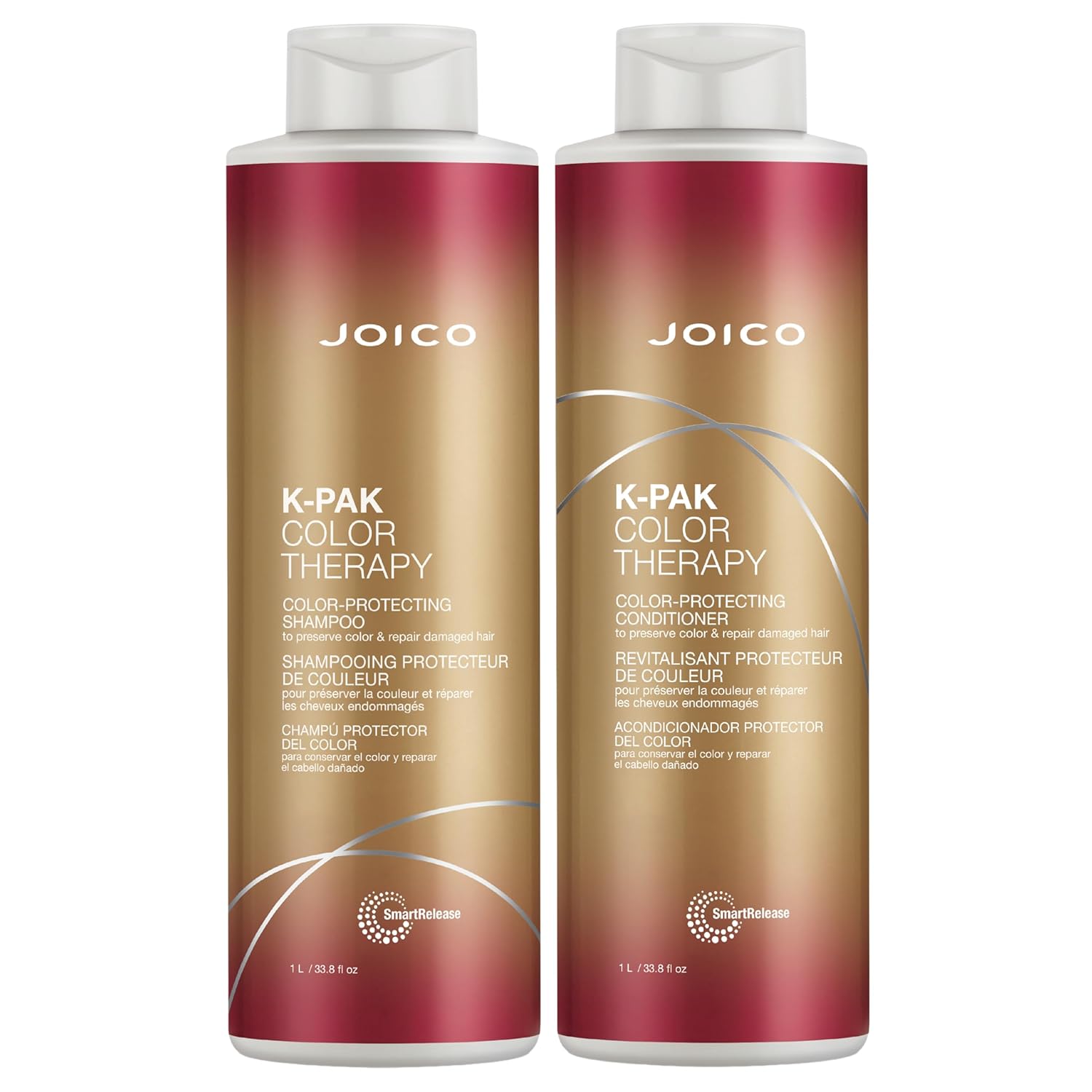 K-PAK Color Therapy Shampoo & Conditioner Set for Color-Treated Hair