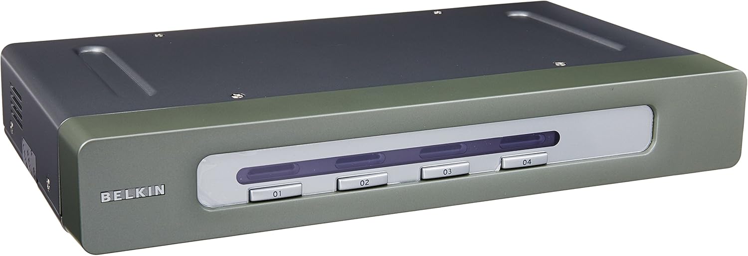 Belkin OmniView Secure 4-Port KVM Switch for Enhanced Control