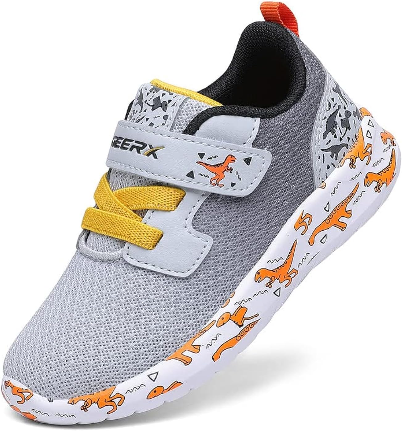 GEERX DIMO Dinosaur Toddler Boys Shoes Lightweight Non Slip