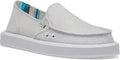 Sanuk Womens Donna Hemp Loafers - Comfortable Memory Foam Slip-Ons