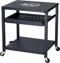 NUUK Three-Shelf Heavy Duty Rolling Pizza Oven Table - Outdoor Prep