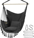 Y- STOP Hammock Chair Swing with Cushions for Ultimate Comfort