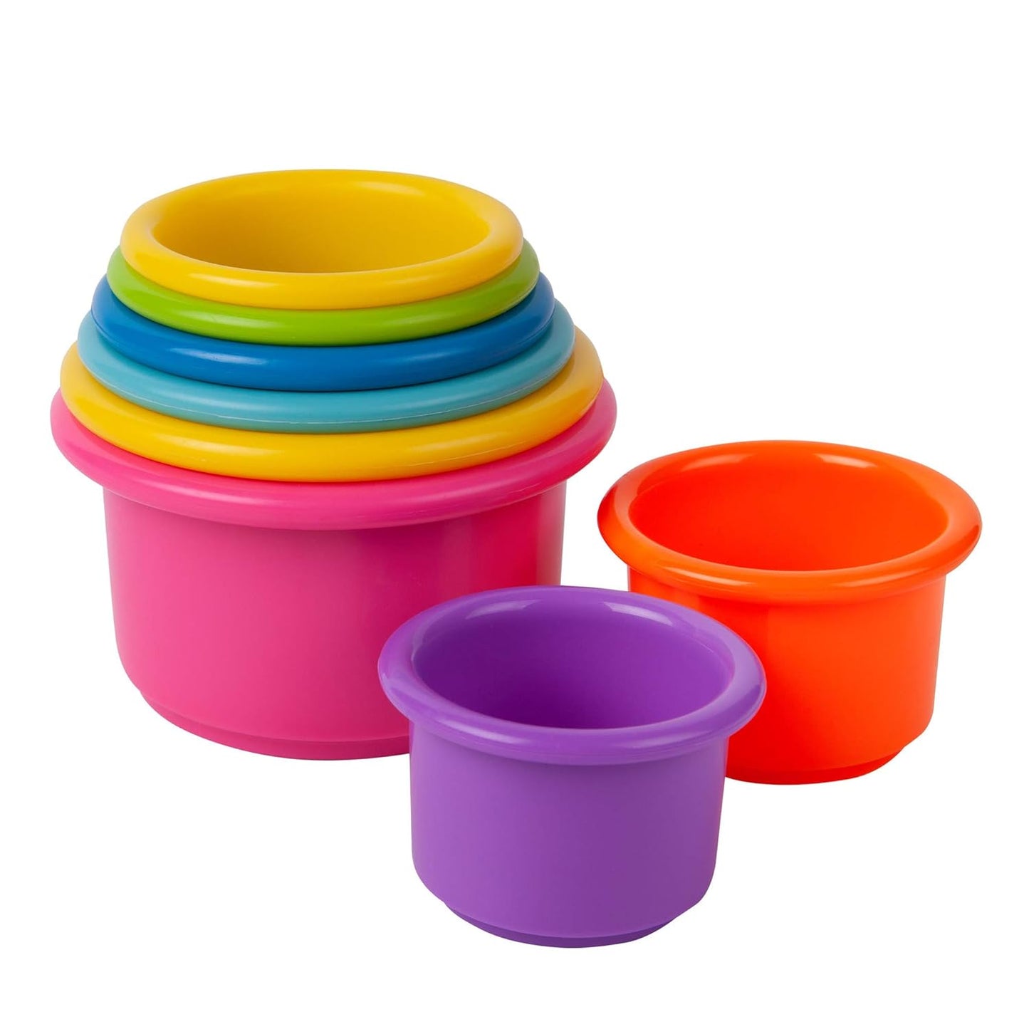 The First Years Colorful Stacking Cups - Learning & Bath Toys