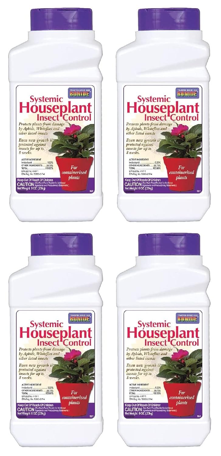 Bonide Systemic Insect Control for House Plants, 8 oz. Bottle