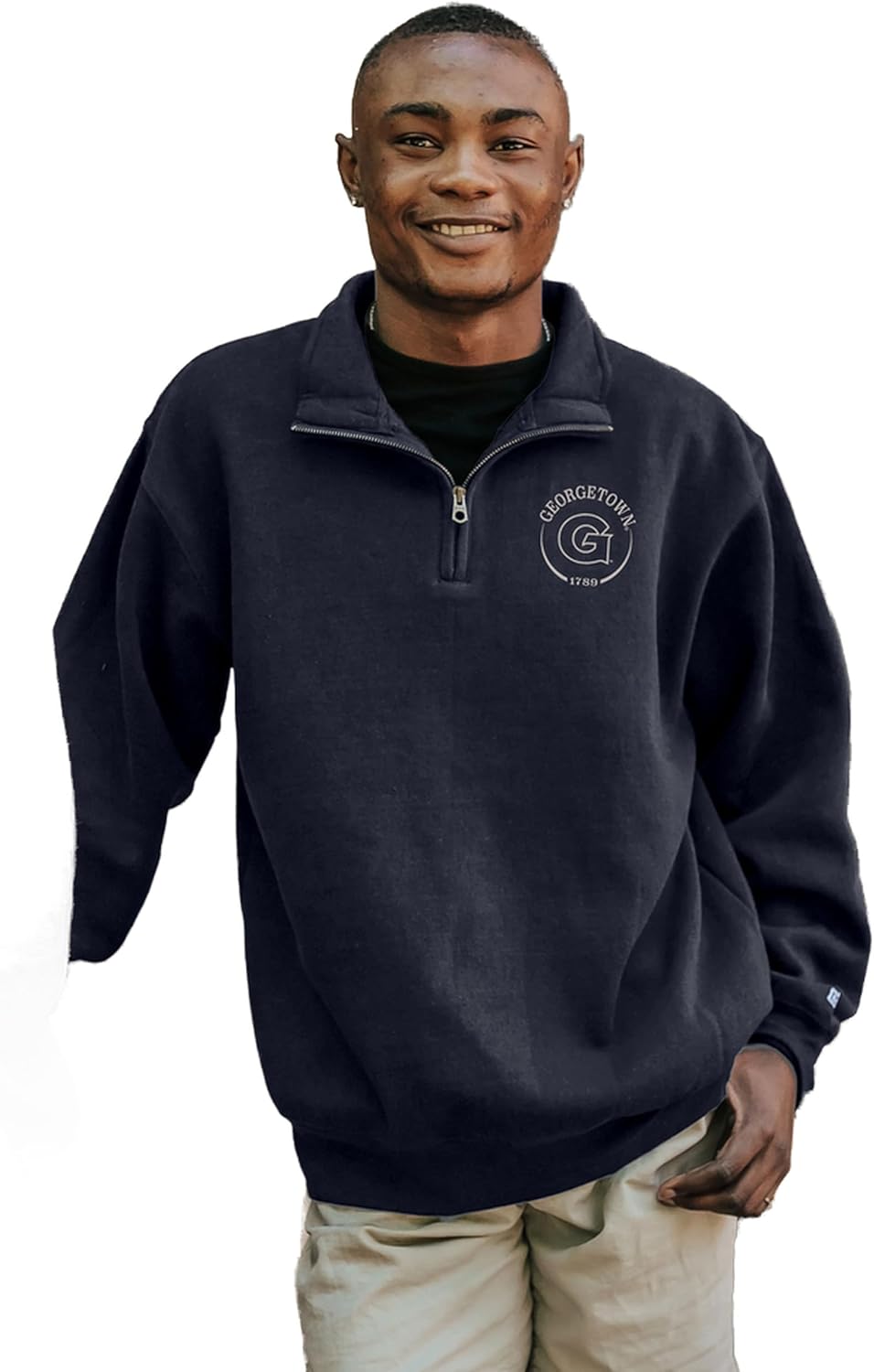 Georgetown Hoyas Quarter Zip Sweatshirt for Ultimate Comfort