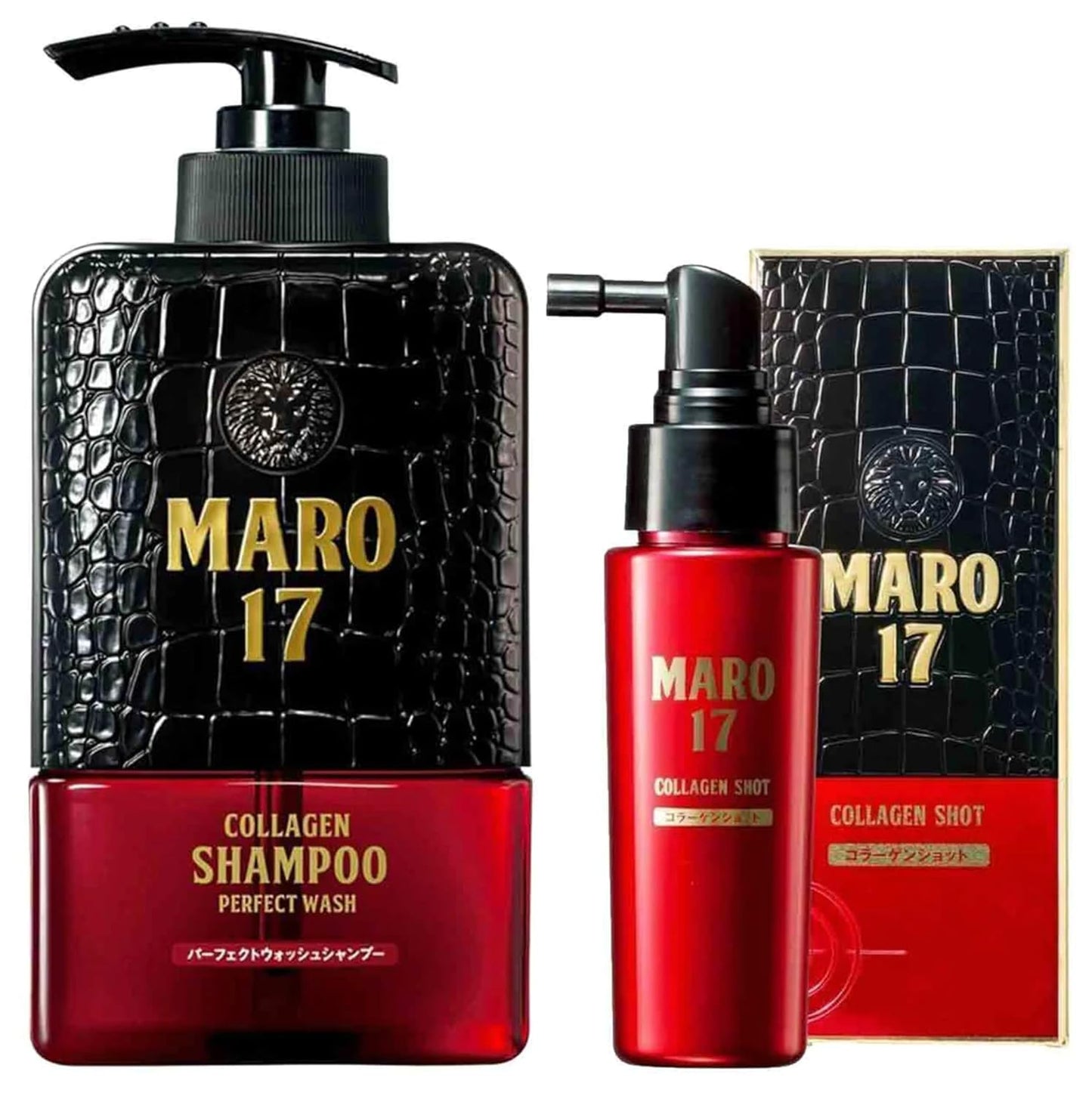 MARO17 Collagen Shampoo & Essence for Fuller, Healthier Hair