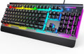 TECKNET Gaming Keyboard: RGB Illumination & Water-Resistant