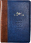 Faithful Servant Zippered Padfolio - Stylish Legal Size