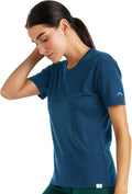 Merino Wool Base Layer Women Short Sleeve Tee (Style XKWW)