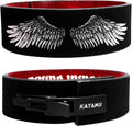 Katamu Leather Lever Weightlifting Belt for Powerlifting - Steel Lever