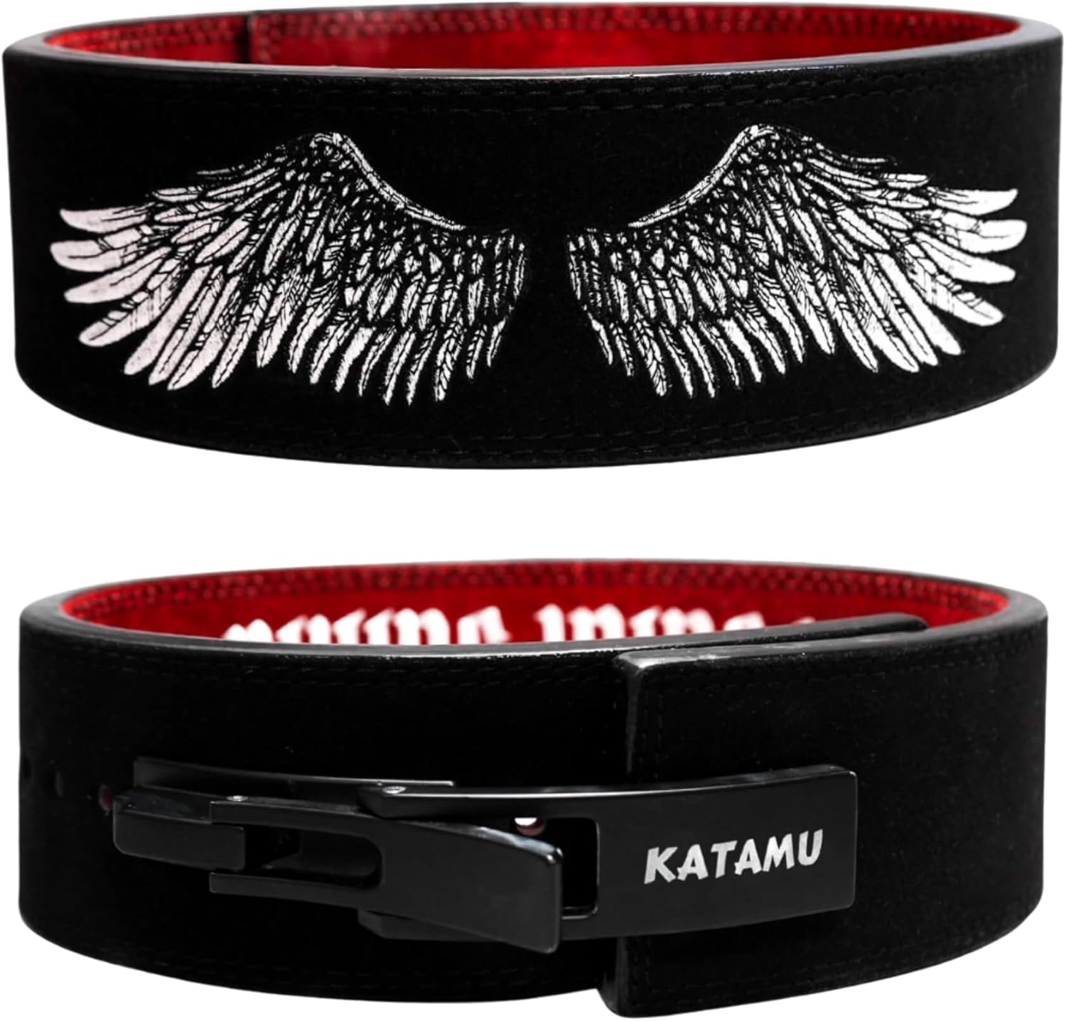 Katamu Premium Leather Weightlifting Belt for Serious Lifters