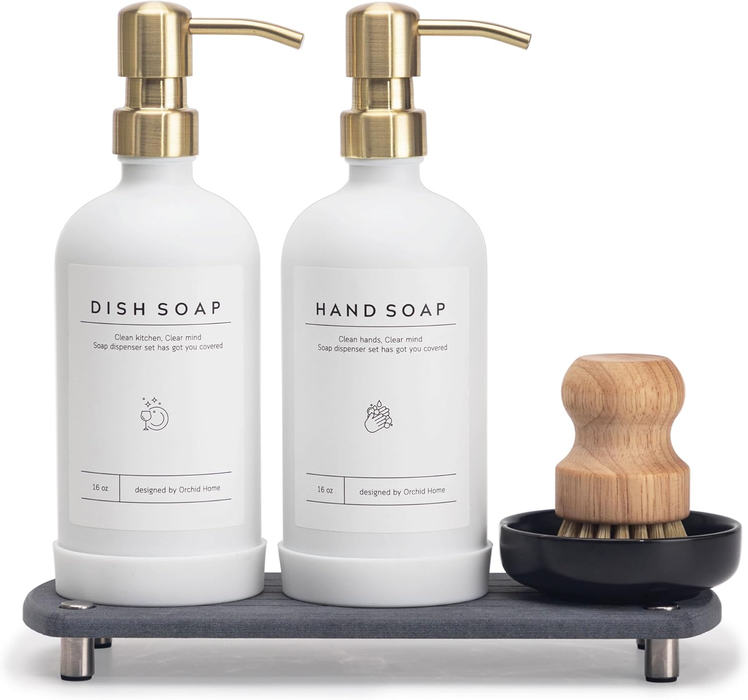 Luxury Kitchen Soap Dispenser Set for Modern Homes