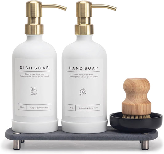 Luxury Kitchen Soap Dispenser Set for Modern Homes