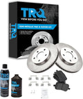 TRQ Front Brake Pad & Rotor Kit Compatible with 2006-2011 Chevrolet OE