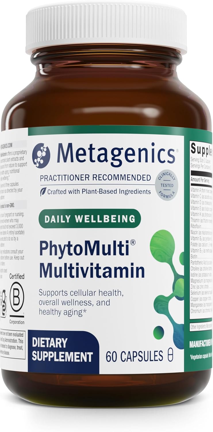 Metagenics PhytoMulti Multivitamin for Healthy Aging & Energy